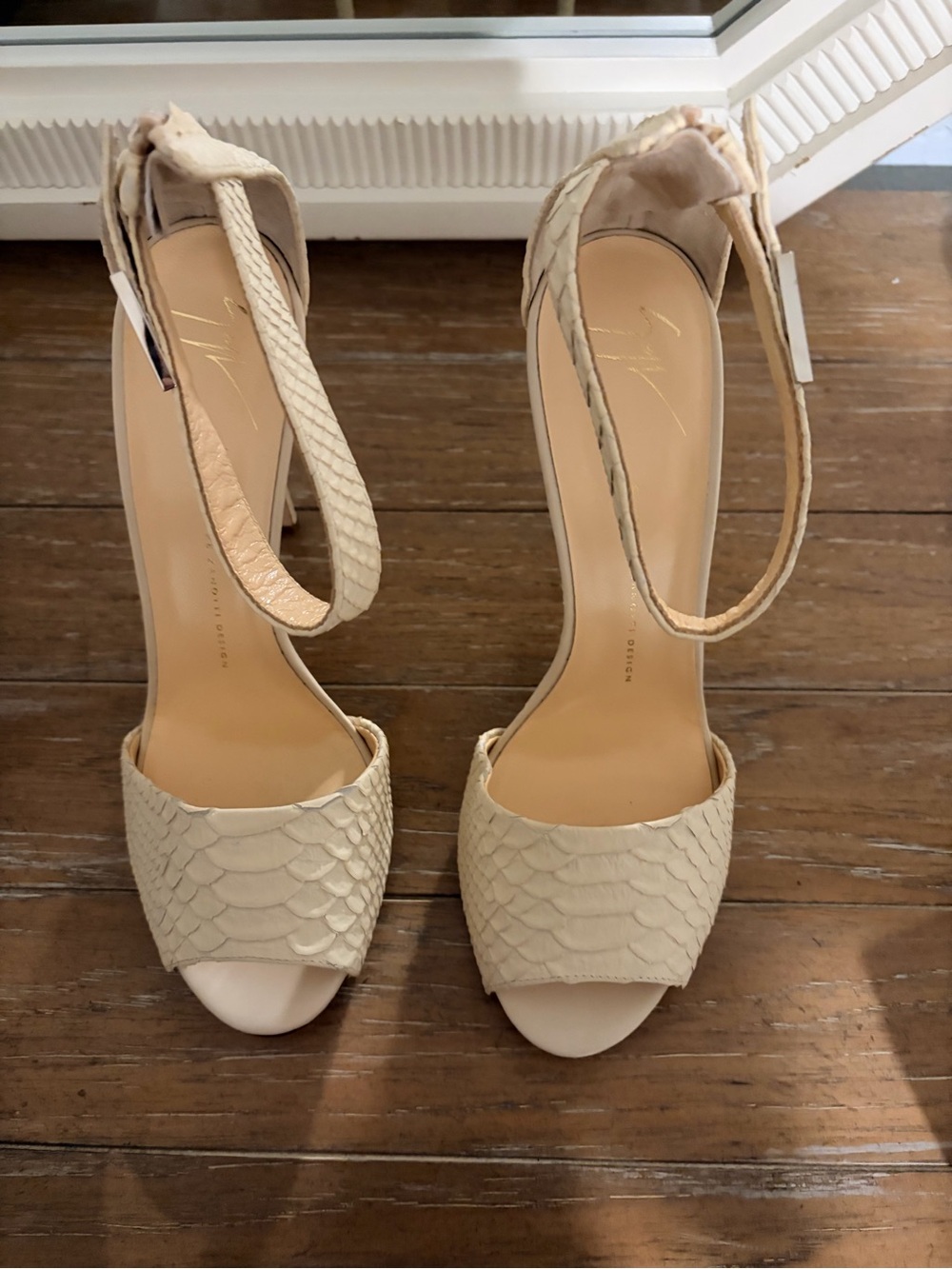 Guiseppe Zanotti Sandals heels E50151 Golia printed size 39 US (9)